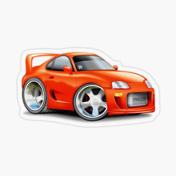 Cartoon Supra Turbo