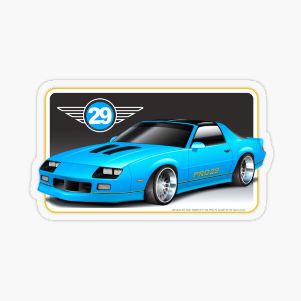 IROC-Z Style - Custom Blue