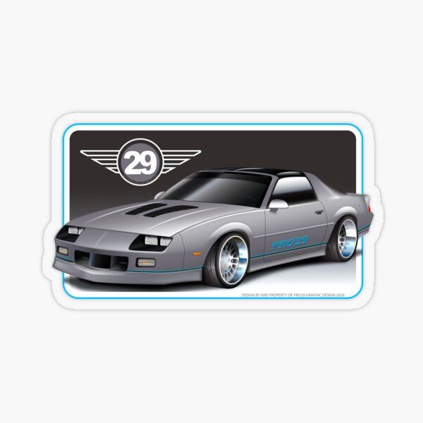 IROC-Z Style - Custom Silver